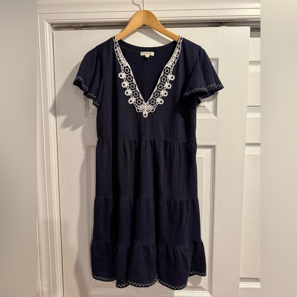 Max Studio Navy Dress